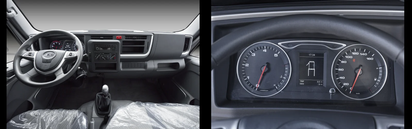 XE TẢI JAC TẬP LÁI N360S E5 Nội thất 5