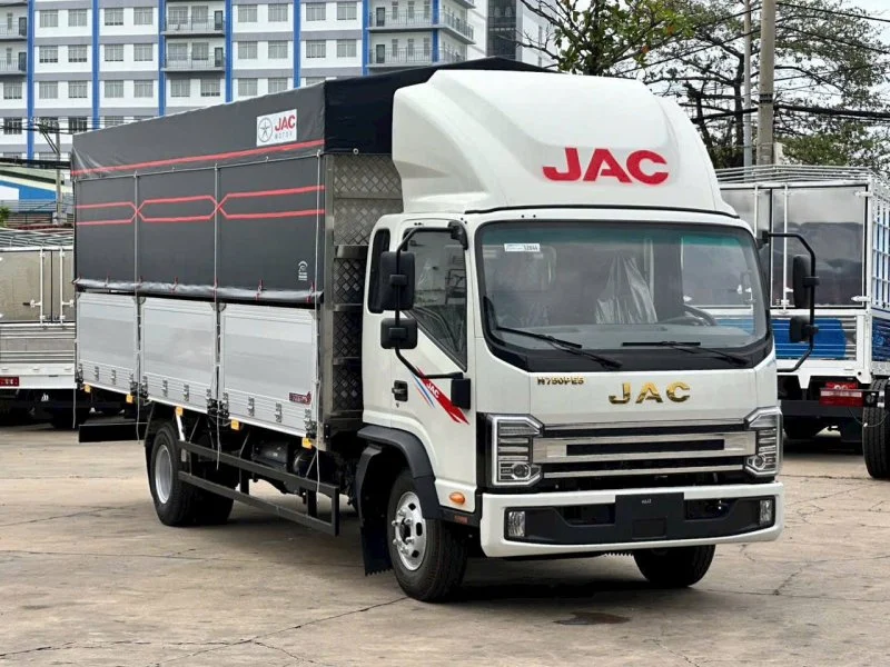 N900 thùng mui bạt tiêu chuẩn 9 tấn dài 7.6m Ngoại thất 3