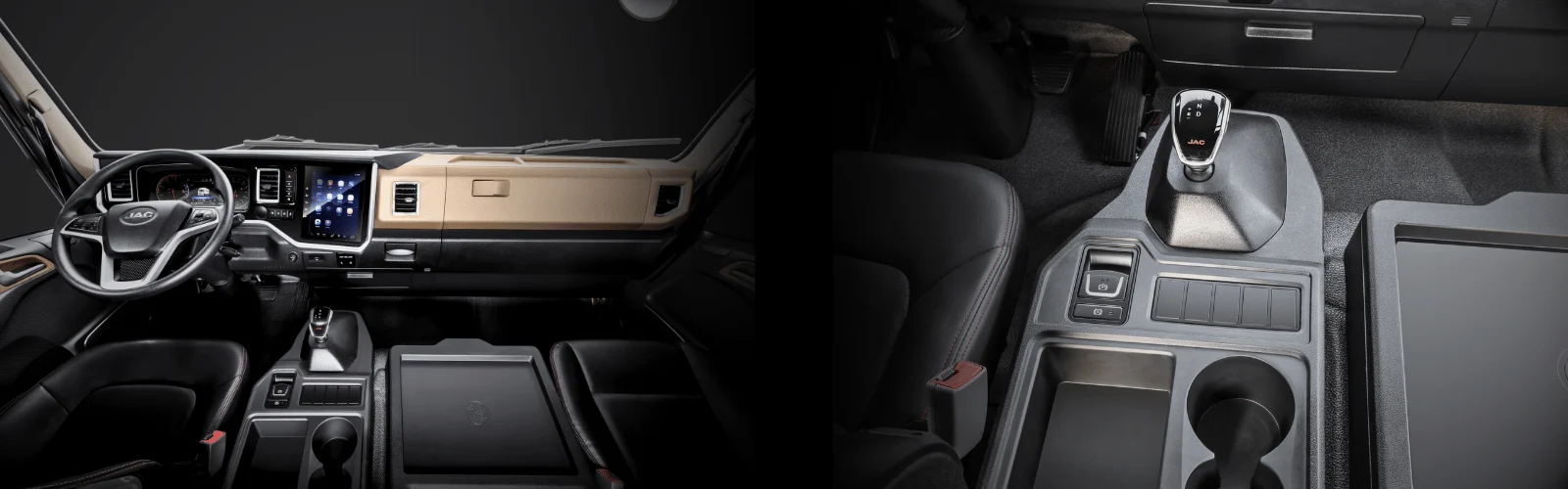 JAC DAWOS LT271 (Cabin Thấp) CHASSIS Nội thất 2