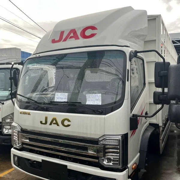 JAC N350SL Thùng mui bạt bửng nhôm