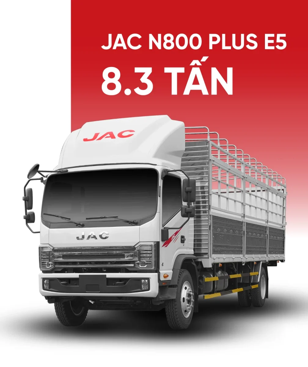 JAC N800 PLUS E5 – THÙNG BẠT