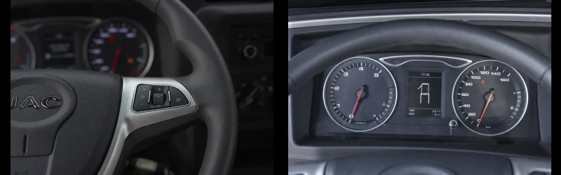 JAC N250 PRO thùng mui bạt nhôm tải 2.5 tấn 4.4m Nội thất 5