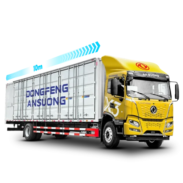 Xe tải Dongfeng X3 180HP thùng container nhập khẩu 10m