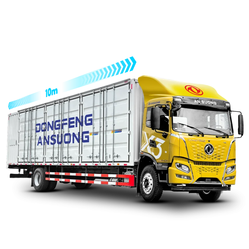 Xe tải Dongfeng X3 180HP thùng container nhập khẩu 10m