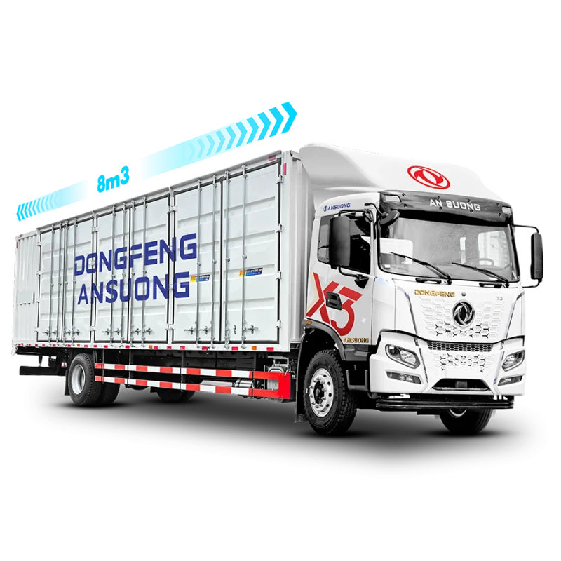 Xe tải Dongfeng X3 180HP thùng container nhập khẩu 8m3
