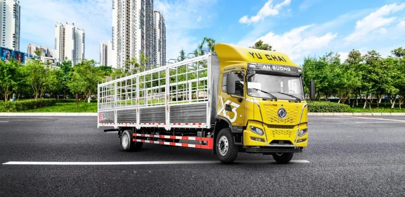 Xe tải Dongfeng X3 230HP thùng mui bạt nhập khẩu 10m Ngoại thất 1